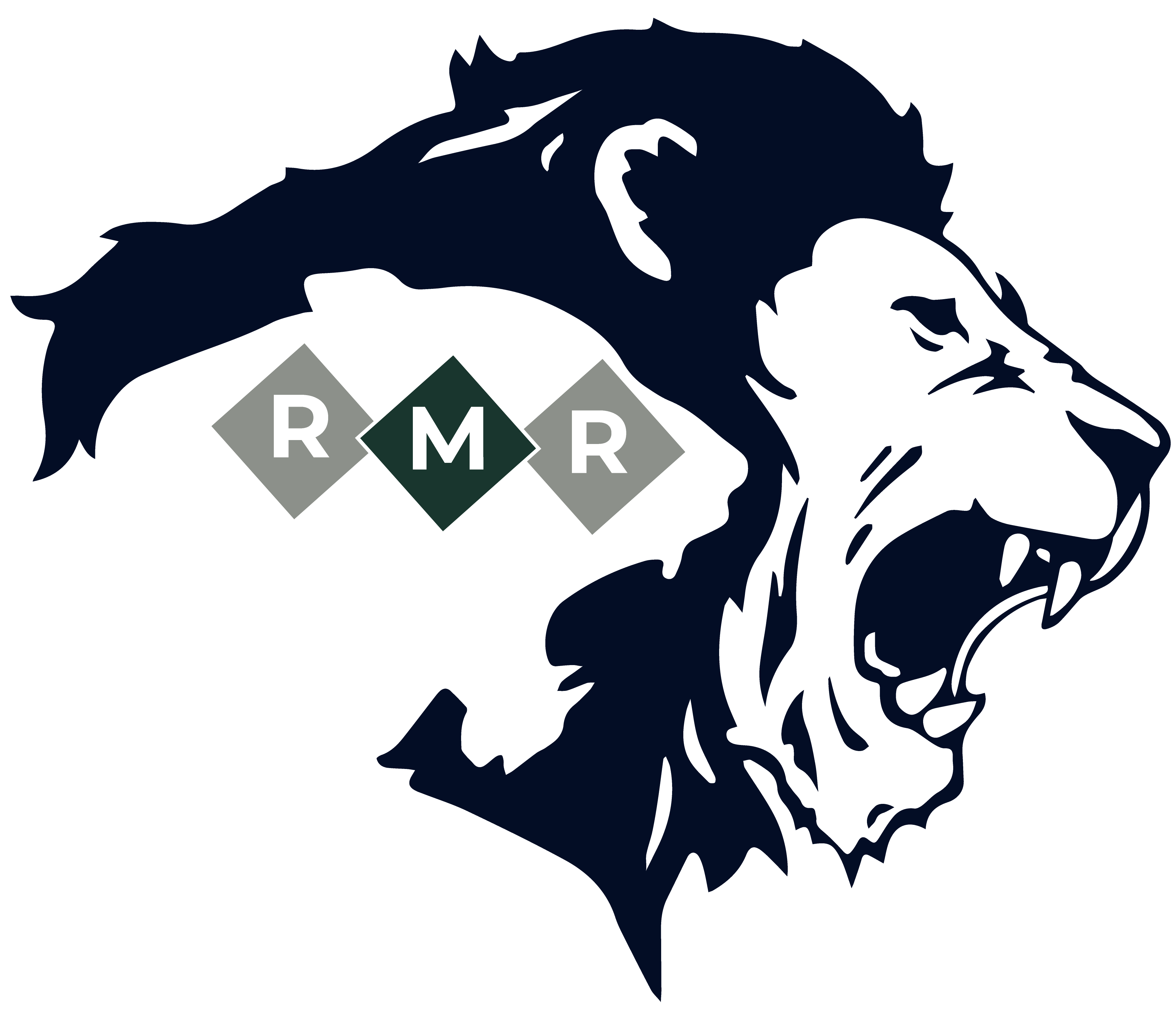 Logo for RM Recruitment: A sleek and modern design featuring the initials "RMR" in bold, black letters on a white background.